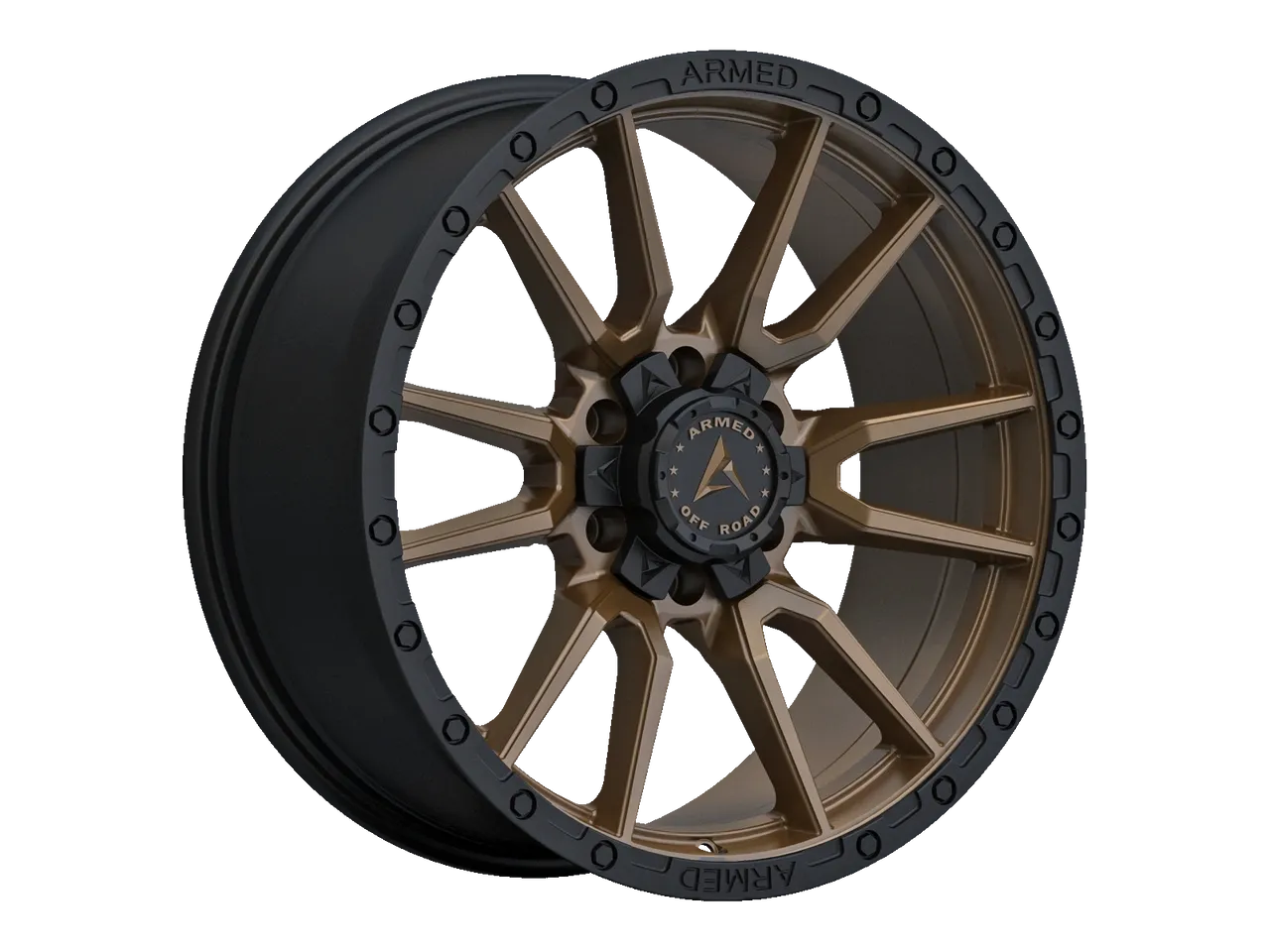 Armed Offroad SPEAR 78.1 18x9 5x127|5x139.7 0 SATIN BLACK + SATIN BRONZE