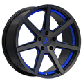 Armed Syndicate ASSASSIN 74.1 18x8 5x112|5x114.3 35 GLOSS BLACK + BLUE