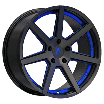 Armed Syndicate ASSASSIN 74.1 18x8 5x108|5x110 35 GLOSS BLACK + BLUE