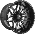 XF OFFROAD XF-222 22x12 8x165.1/8x170 -44 Gloss Black Milled