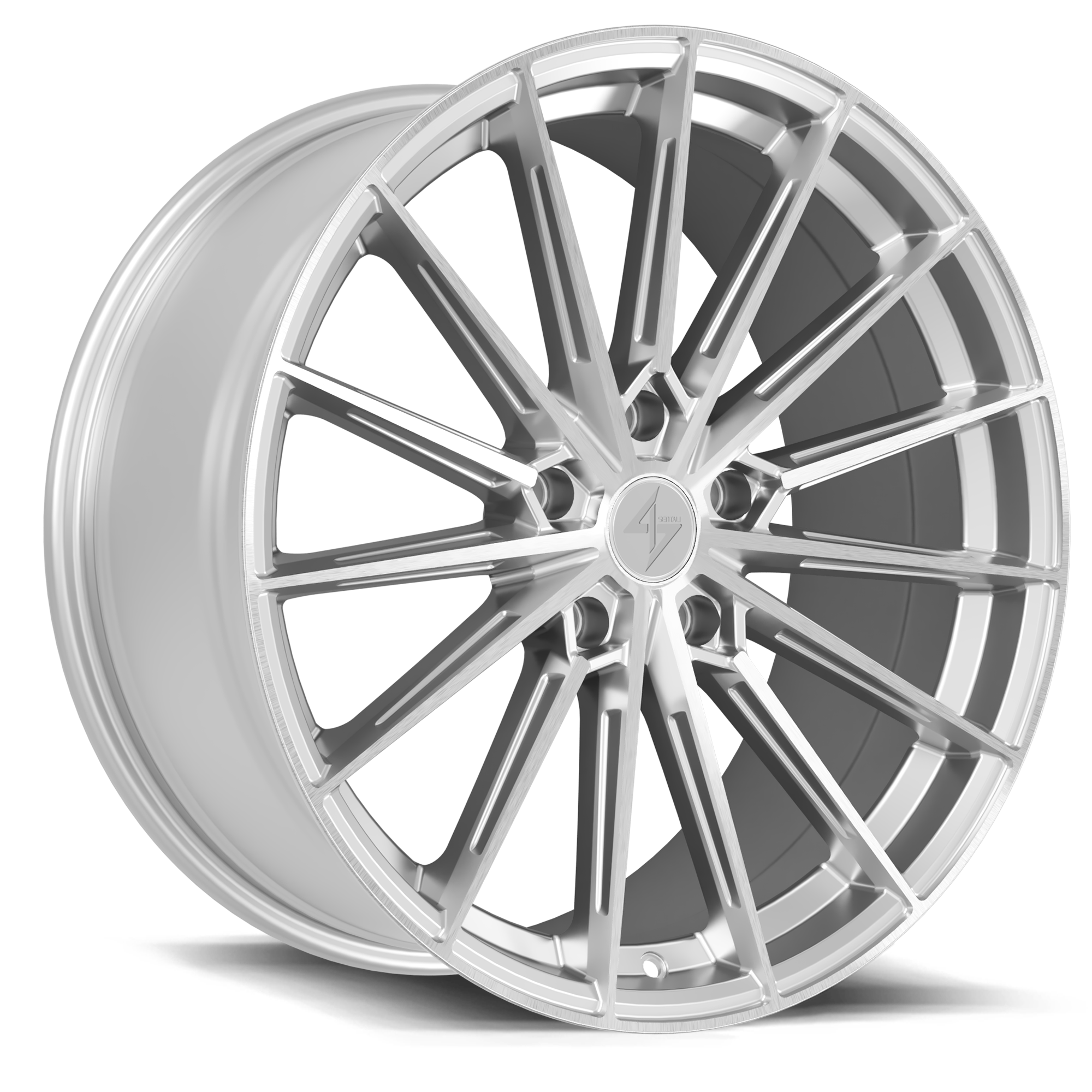Sentali Recoil 19x8.5 5x120 offset 35 Hyper Silver diamond Cut