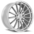 Sentali Recoil 22x9.5 5x112 offset 35 Hyper Silver Diamond Cut