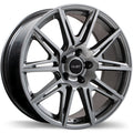 Fast Wheels SWITCH  Titanium  18x8     +45      66.1  Conical ET     5X114.3