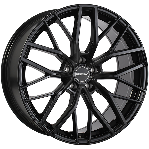 RUFFINO TEKNIK Noir lustré 20x9.0  5x114.3  Offset: 35  Hub: 73.1