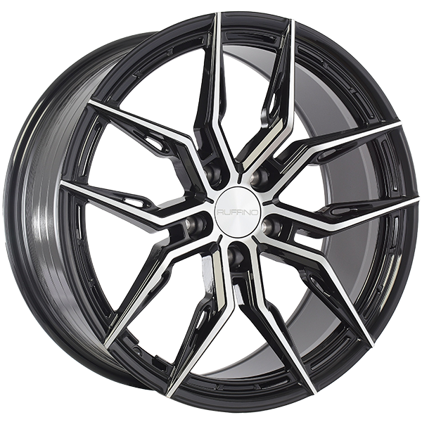 ELEGANZA Noir lustré - Façade machinée 18x8.0  5x120  Offset: 35  Hub: 67.1  Cha