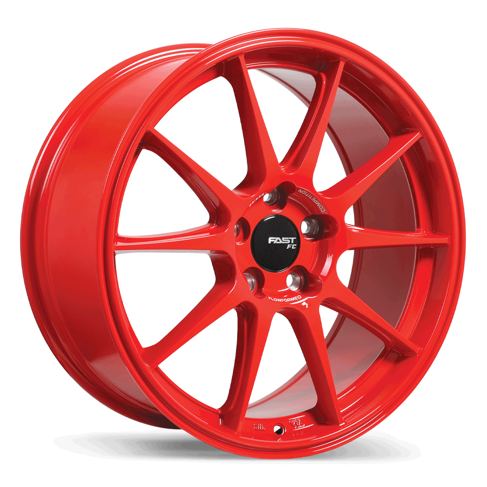 Fast Wheels FC08 GLOSS RED  18x8      ET: 40       72,6  Cone Seat    5X108