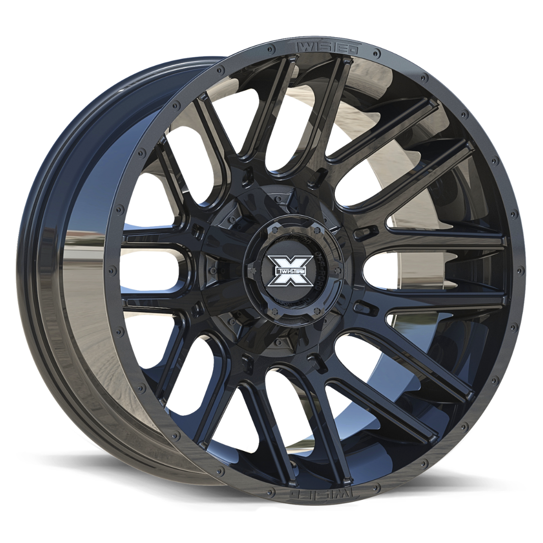 TW3 20x9 8x165.1/8x170 12 Gloss Black