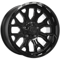 TIS 560 Noir lustré 20x10.0  5x139.7/5x150  Offset: -19  Hub: 110.1