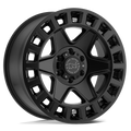 BLACK RHINO YORK  MATTE BLACK  17x8     +52      84,1  Conical     6X130