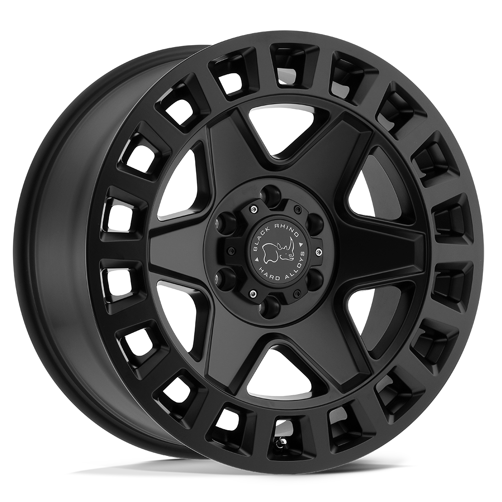BLACK RHINO YORK  MATTE BLACK  17x8     +52      84,1  Conical     6X130