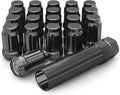 Ensemble de 24 bolts spline noire 14 x 1.5 mm avec la clé