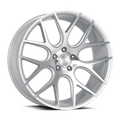 DOLCE Performance Monza 19x8.5 5x120 +28 Gloss Silver Machined Face