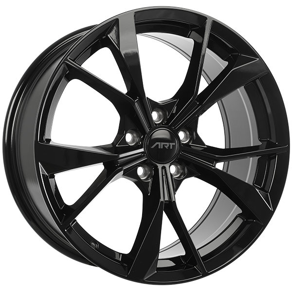 REPLICA 235 Noir lustré 18x8.0  5x112  Offset: 45  Hub: 57.1