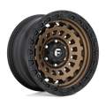 FUEL ZEPHYR  MATTE BRONZE BLACK BEAD RING  17x9     -12      106.1  Conical