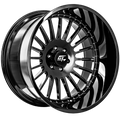 GT OFF-ROAD Strike 22x12 5x127 -44 Gloss Black