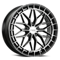 KATANA KR12 20x8.5 5x120 40 Gloss Black Machine Face
