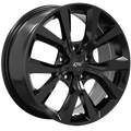 DAI MISSION Noir lustré 18x8.0  5x114.3  Offset: 45  Hub: 73.1