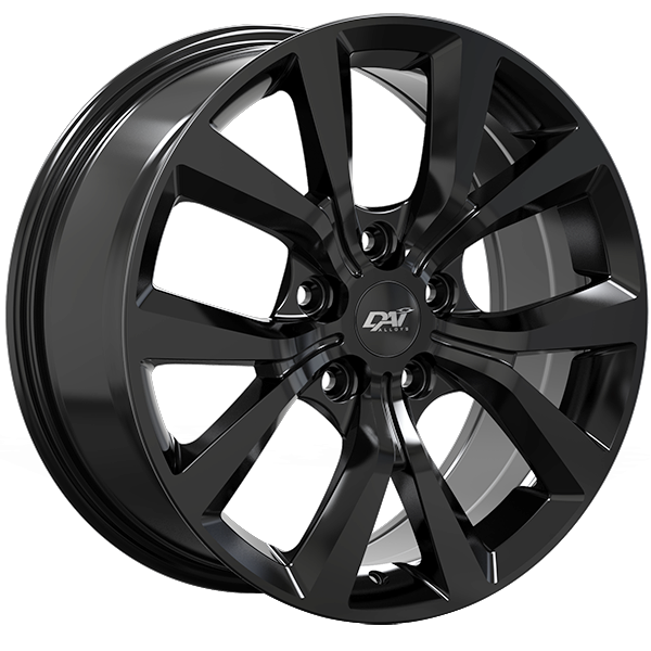 DAI MISSION Noir lustré 17x7.5  5x108  Offset: 42  Hub: 63.4