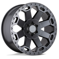 BLACK RHINO WARLORD  MATTE GUNMETAL  18x9     +12      87,1  Conical     6X135