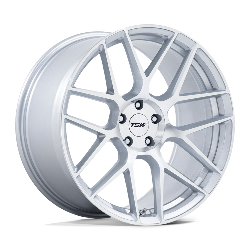 TSW LASARTHE GLOSS SILVER MACHINED  17x8      ET: 40       72.6  Conical    5X10