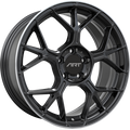 REPLICA 395 Noir satin - Rebord machiné 19x9.5  5x112  Offset: 45  Hub: 66.6