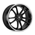 Asanti SIGMA GLOSS BLACK CHROME LIP  20x10.5      ET: 38       72.6  Conical