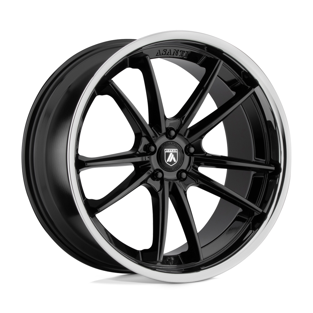 Asanti SIGMA GLOSS BLACK CHROME LIP  20x10.5      ET: 38       72.6  Conical