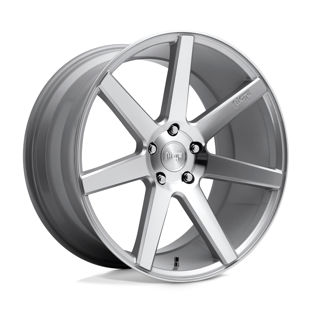NICHE VERONA  GLOSS SILVER MACHINED  20x9     +35      72.56  Conical     5X114.