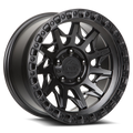 LOCK Lunatic 17x9 8x180 +1mm Matte Black