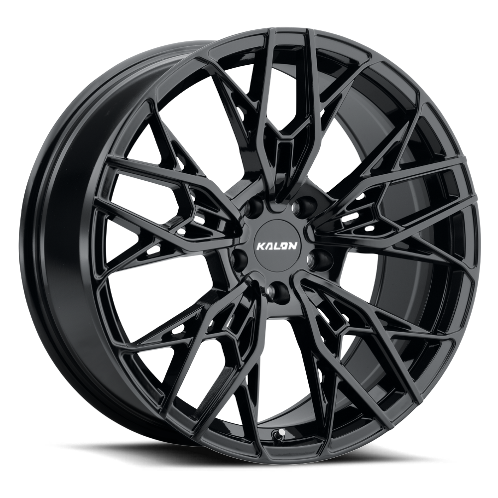 Kalon Scoot 18x8 5x112 offset +38 cb 66.6 Gloss Black