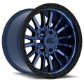 GT OFF-ROAD Chamber 18x10 5x127 / 5x139.7 -18 Black Ring / Midnight Blue Centre