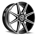 Sentali Aristocrat Size: 26x10   CB: 106.1  BP: 6x135 | 6x139.7   ET: 20 Machine