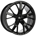 REPLICA 224 Noir lustré 18x8.0  5x112  Offset: 35  Hub: 66.5