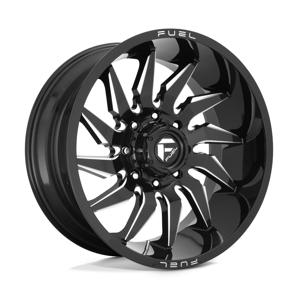 FUEL SABER  GLOSS BLACK MILLED  20x10     -18      125.2  Conical     8X165.1