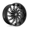 FUEL SABER  GLOSS BLACK MILLED  20x9     +1      125.2  Conical     8X165.1