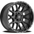 22x10 6x135/139.7 -18/108 KranK Alloy Wheels Fuse, Gloss Black