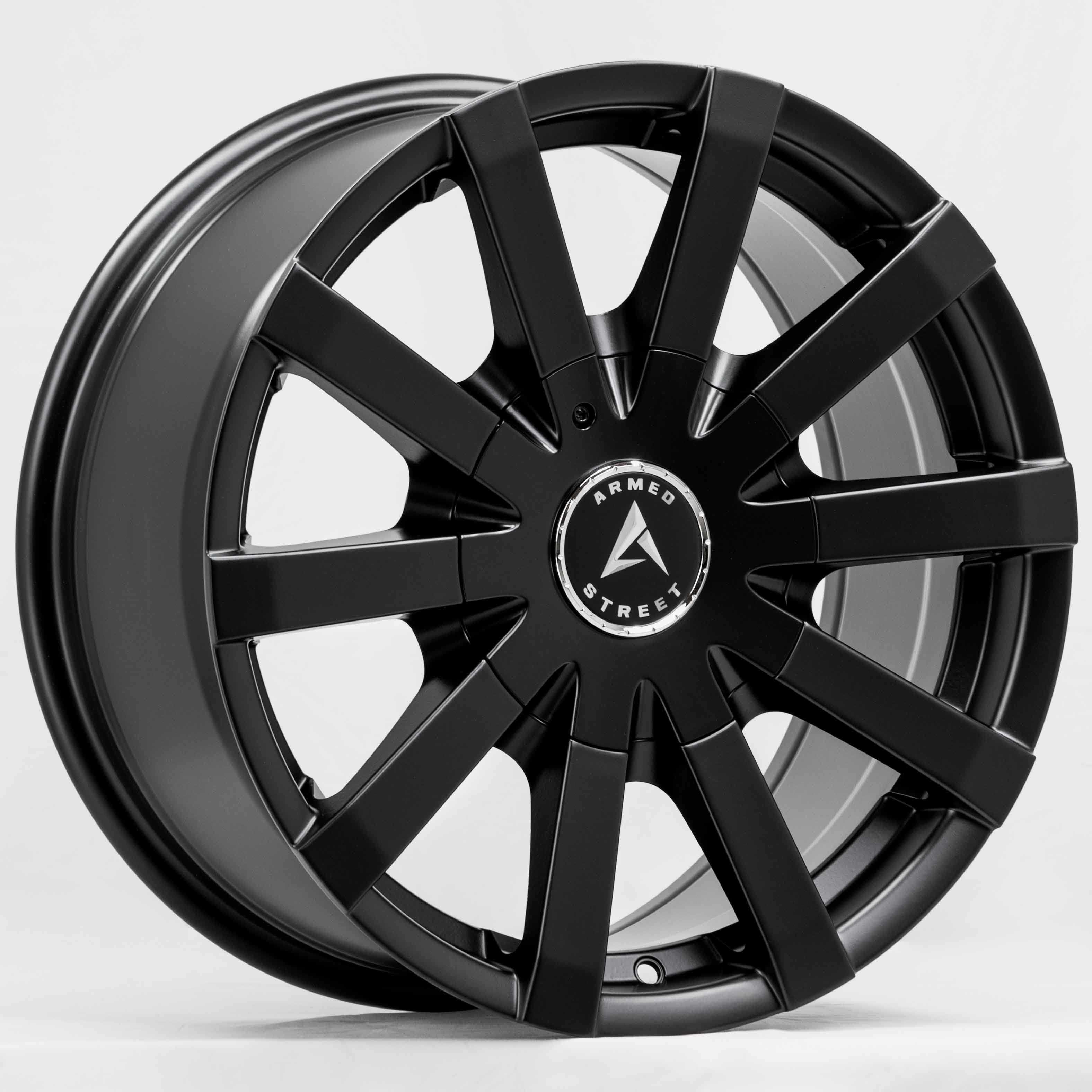 Armed Street OUTLAW 17x8 5x108|5x110|5x112|5x114.3 35 MATTE BLACK