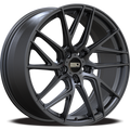 18x8 5x112 35/66.5 Euro Design Tech, Matte Black