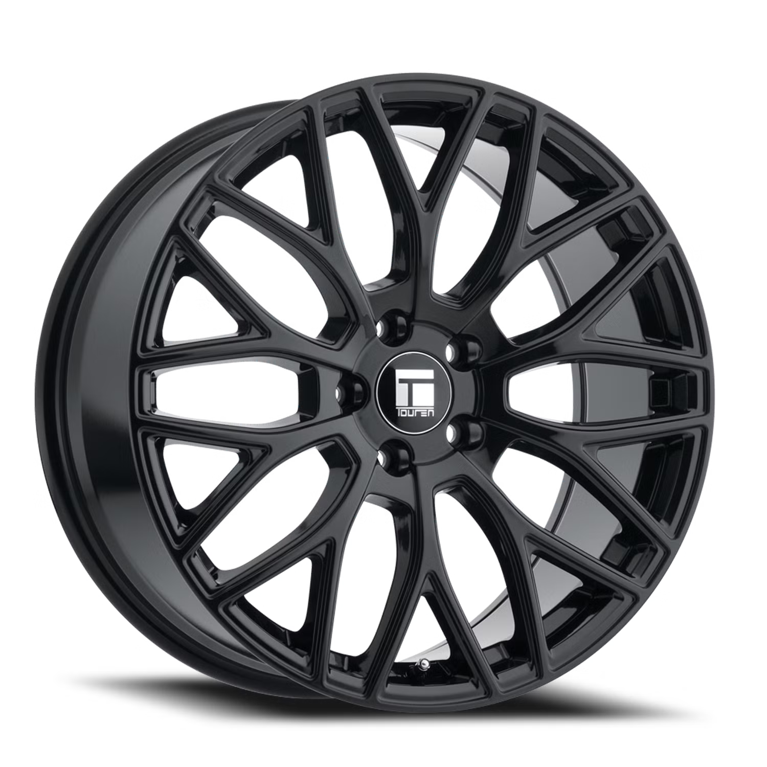 TOUREN TR76  GLOSS BLACK  20x8.5     +35      63.5  Conical     5X108