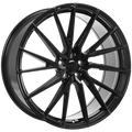 RUFFINO CENTRAL Noir lustré 22x9.0  5x114.3  Offset: 35  Hub: 73.1
