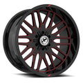 XF OFFROAD XF-240GBML-R 20x10 6x135/6x139.7 -12 Gloss Black Milled Red