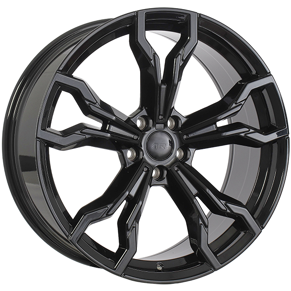 REPLICA 371 Noir lustré 20x8.5  5x112  Offset: 35  Hub: 66.6