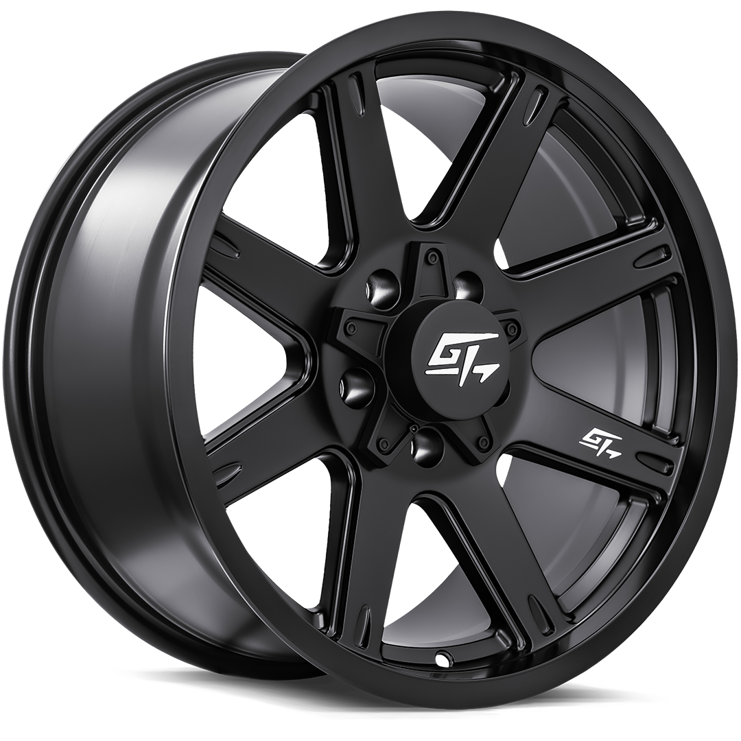 GT OFF-ROAD Invasion 17x9 6x135 / 6x139.7 +12 Satin Black