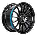 Sentali Barrel Forged SB2 20x9 5x120 +35 Gloss Black Lip / Matte Black Centre