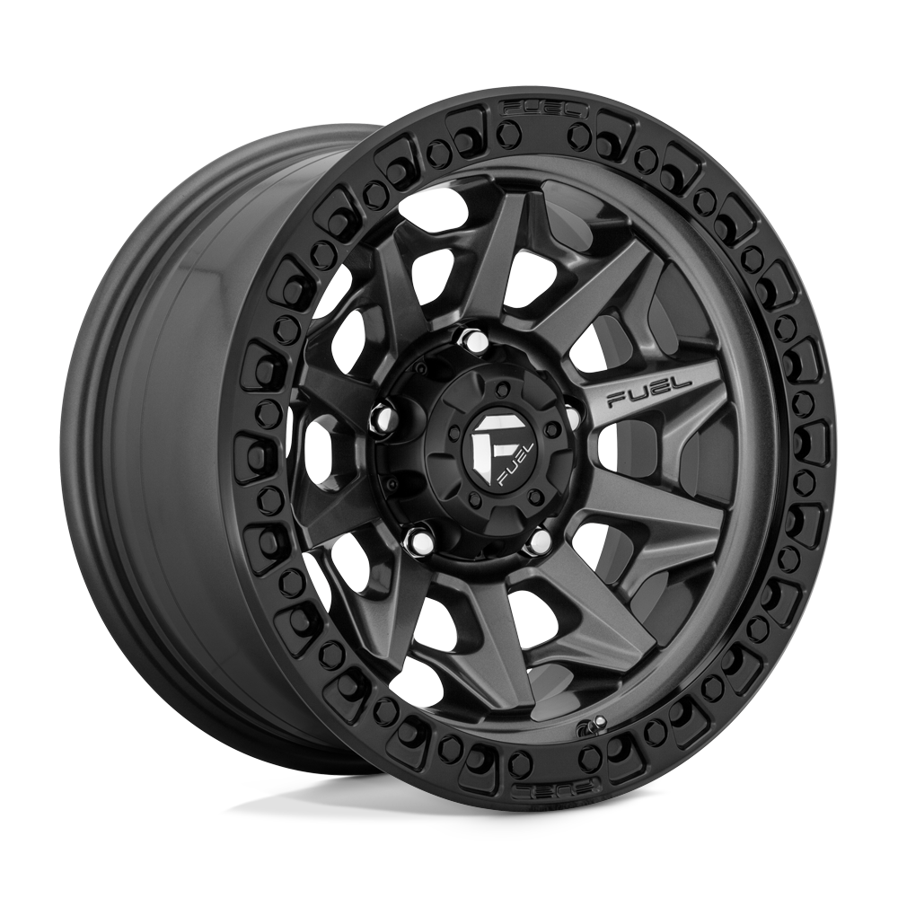 FUEL COVERT  MATTE GUN METAL BLACK BEAD RING  20x9     +1      87.1  Conical