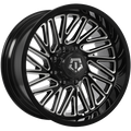TIS 553 Noir lustré - Rebord usiné 20x10.0  6x135/6x139.7  Offset: -12  Hub: 106