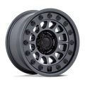 BLACK RHINO BR012 OUTBACK  MATTE GUNMETAL  17x8.5     -10      106,1  Conical