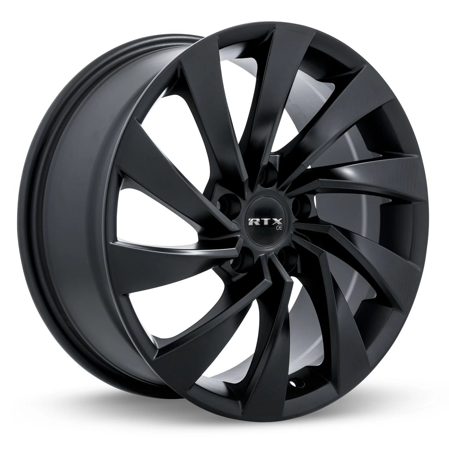RTX Varel 17x7.5 5x112 offset 38 cb 57.1 Satin Black