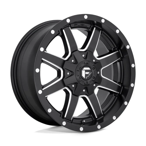 FUEL MAVERICK MATTE BLACK MILLED  18x9  ET: 1   125.1  Conical    8X165.1