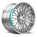 Sentali Barrel Forged SB1 20x10.5 5x114.3 40 Polished Lip / Hyper Silver Centre